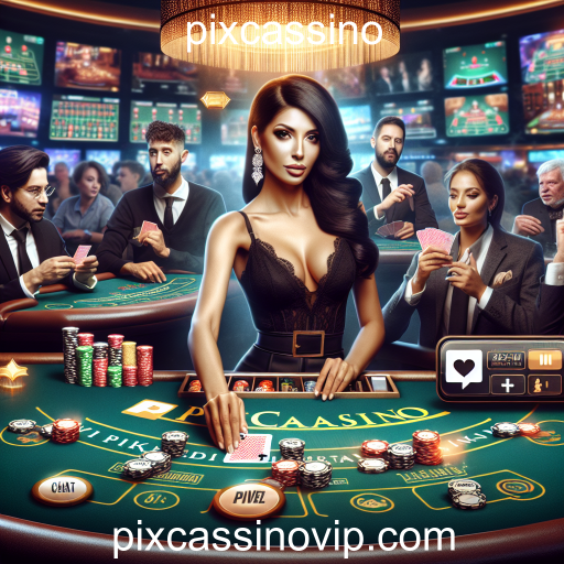 Experiência Imersiva de Jogos: Descubra o Cassino Ao Vivo no Pixcassino